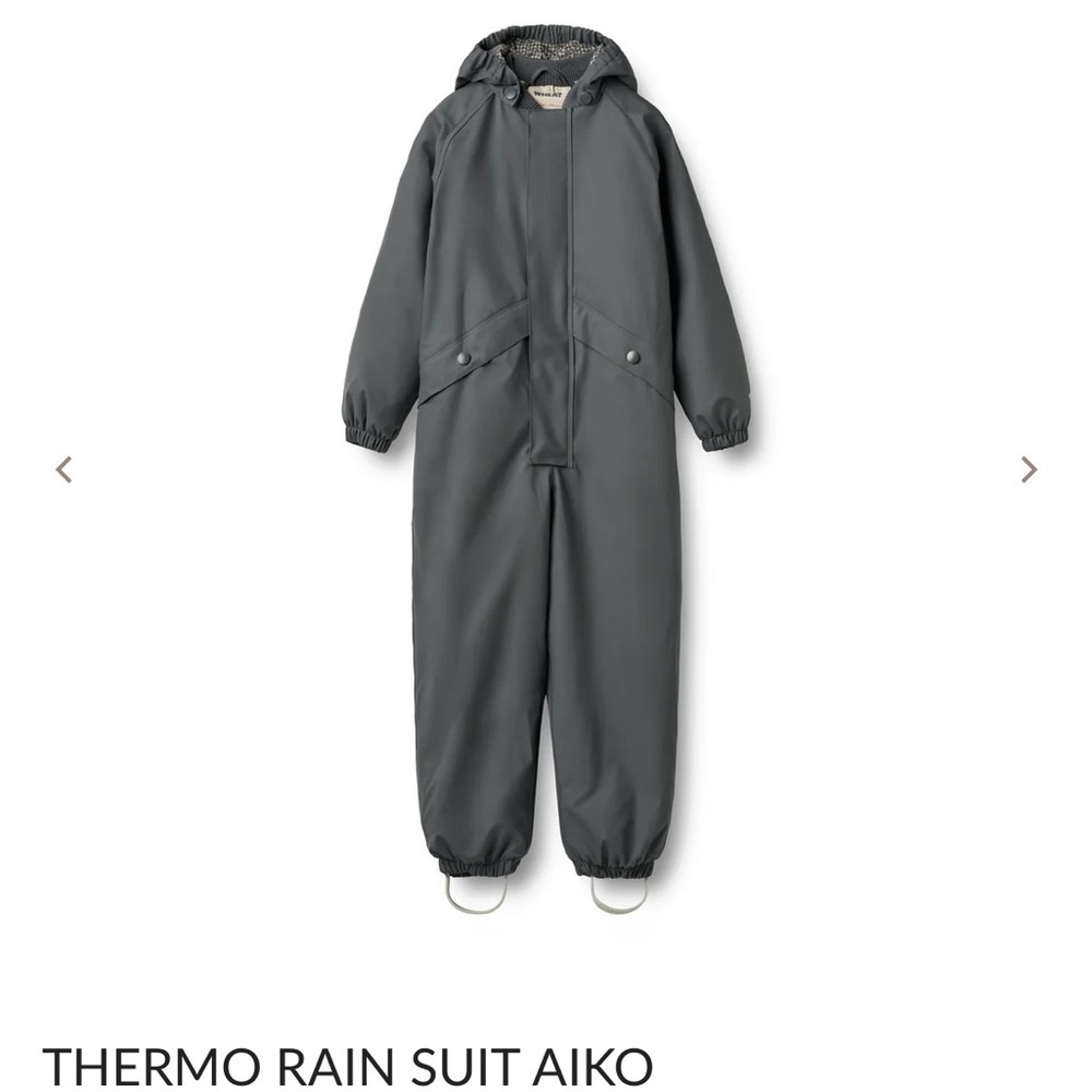 WHEAT KIDS THERMO RAIN SUIT AIKO - Picture 3 of 4